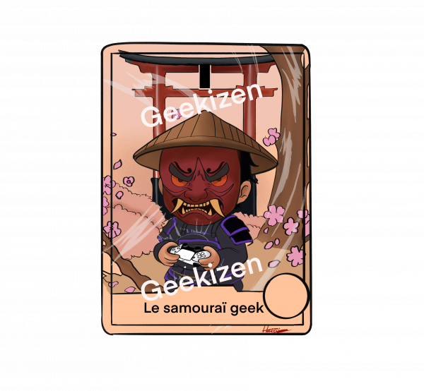 Carte a collectionner Carte exclusive GeekiZen – Le Samouraï Geek (Édition Limitée Prévente)