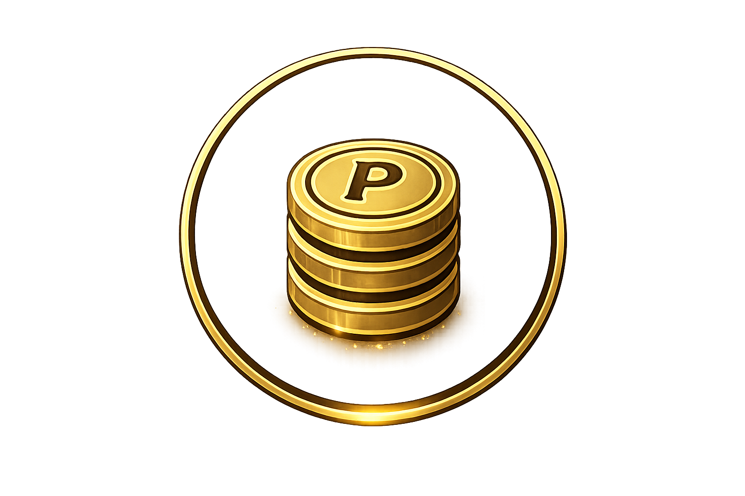 icone pièces monnaie paiement récompense